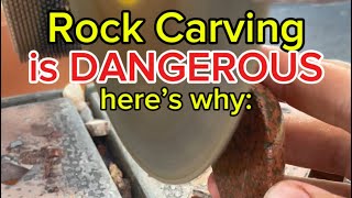 Whoa Is that SAFE Rock Carvers and Lapidary Artists watch this [upl. by Fidellia]