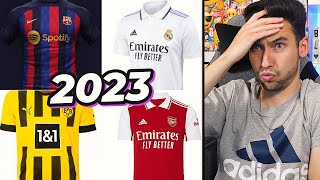 REACCIONANDO a las NUEVAS CAMISETAS de la PRÓXIMA TEMPORADA 20222023 [upl. by Maurie]