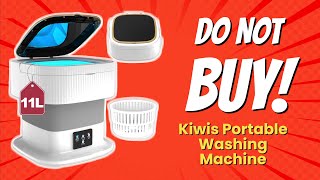 DONT BUY Kiwis Portable Washing Machine BEFORE WATCHING THIS VIDEO 😱 7 Reasons [upl. by Ciccia]