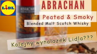 78 ABRACHAN Peated amp Smoky Blended Malt Scotch Whisky 41  Kolejny Wynalazek Lidla [upl. by Lezned]