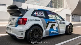 VW POLO R WRC LOUD ACCELERATION ON PUBLIC ROAD w BACKFIRE 1080p HD [upl. by Evanne]