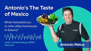 Antonios The Taste of Mexico  RAF program by Sekure [upl. by Htebazie]