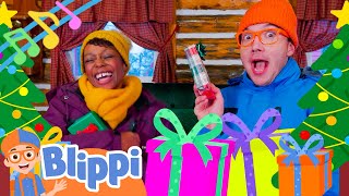 Blippi and Meekahs Gift Giving Song  BRAND NEW Holiday Nursery Rhymes for the Family [upl. by Rubetta]