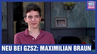 GZSZ Interview Maximilian Braun stellt sich vor  GZSZ [upl. by Yila]