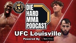 UFC Louisville Cannonier vs Imavov  The Die Hard MMA Podcast UFC Louisville Betting amp Picks [upl. by Azaria306]