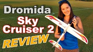 Dromida Sky Cruiser 2 RTF Glider Flight Review amp Crash  TheRcSaylors [upl. by Waters358]