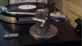 Yamaha YP D8 Turntable with mcintosh c220 preamp emotiva xpa2 magnepan 17 [upl. by Ayo]