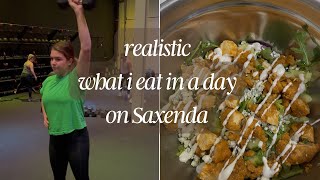 Realistic What I Eat In A Day On Saxenda  What It Feels Like On Saxenda [upl. by Henrik]