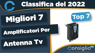 Migliori amplificatori per antenna tv Top 7 del 2022 [upl. by Lazare35]