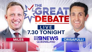 Nine News Queensland  State Election Debate Promo October 2024 [upl. by Fernande]