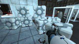 Portal walkthrough  Test Chamber 16 Advanced [upl. by Anauqal]