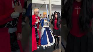 Cr木青木青 Tohsaka amp Archer anime game fyp fgotohsaka arche r saber cos cosplay cosplaygirl [upl. by Malaspina]