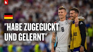 quotHabe großen Respekt vor Toni aberquot  Groß will nicht Kroos 20 sein  DFB [upl. by Nnayt]