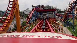 ROLLER COASTER EXPERIENCE  Jamuna Future Park [upl. by Nickolaus]