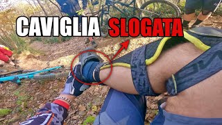 COSA FARE per SLOGARSI una CAVIGLIA  BiciVlog 17 [upl. by Rodolphe]