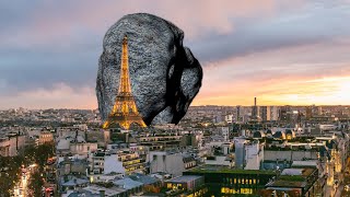 Asteroid 4660 Nereus  Eiffel Tower Sized Asteroid Passing By Earth Next Week [upl. by Ayocat]