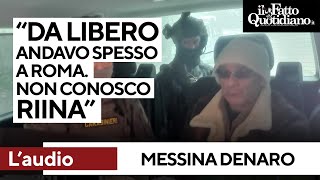 Messina Denaro in un audio dellinterrogatorio la voce del boss quotNon conosco Riinaquot [upl. by Yks]