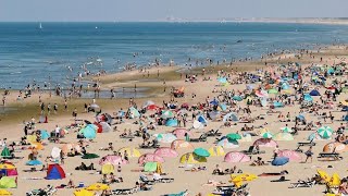 Scheveningen Strand clothing optional [upl. by Hamirak]