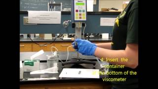 Viscosity of NonNewtonian Fluid Using Brookfield Rotational Viscometer [upl. by Berty329]