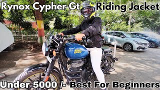 Best Riding Jacket For Beginners Under 5000 OnlyCE Level 2 Riding Jacket 😎 [upl. by Now95]