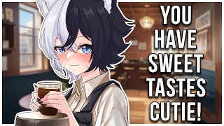 ASMR Roleplay  Flirty Femboy Barista Takes Care Of You ☕ [upl. by Ewen]