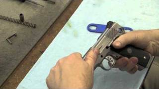 Wilson Combat  1911 Protector with Guide Rod Disassembly [upl. by Drol76]