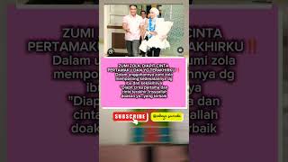 TRENDING ‼️ZUMI ZOLA DIAPIT CINTA PERTAMA DAN Terakhir putrizulhas shortvideo gibranrakabuming [upl. by Pang]