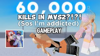 ⁉️I REACHED 60000 kills in MVS2⁉️MOBILE GAMEPLAY💫Murderers vs Sheriffs 2🌸🌼 [upl. by Frederik]