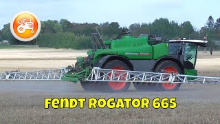 Fendt Demonstrations 2021  Fendt Rogator 665 self propelled sprayer [upl. by Luella652]