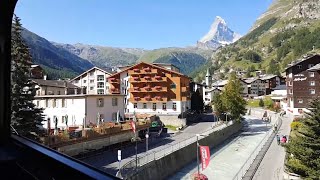 Zermatt to Gornergrat on Train  Switzerlands Scenic Railway [upl. by Fulcher342]