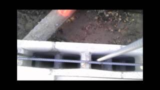 How to Place Rebar in Masonry or CMU Walls [upl. by Ylenats]