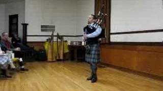 Champion Bagpiper Jori Chisholm  Hornpipe quotDan Diessnerquot [upl. by Thordis315]