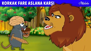 Korkak Fare Aslana Karşı 🐭🦁  Adisebaba Masallar [upl. by Ahtilat]