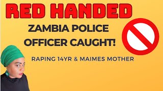 MPONGWE POLICE OFFICER RAPES 14 YEAR OLD AND MAIMES THE MOTHER AND GETS AWAY WITHIT zambia [upl. by Adnarom]