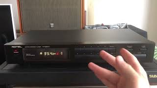 Vintage Rotel AMFM Stereo Tuner RT930AX vintage HiFi FunwithVintageHiFi [upl. by Venable]