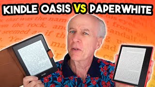 Kindle Oasis vs Paperwhite Worth The Extra [upl. by Lekcar]