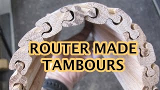 Router Made Tambours [upl. by Drahser924]