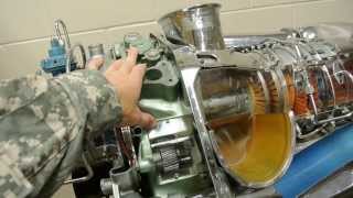 How A Gas Turbine Eninge Works Bell 206 Helicopter [upl. by Conias6]