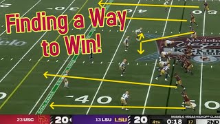 Lincoln Riley and USC Coming up CLUTCH for a HUGE WIN vs LSU [upl. by Yelraf685]