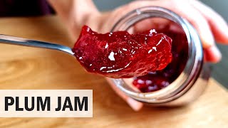 How to Make Delicious Plum Jam From Scratch [upl. by Ellinad511]