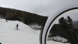 Sölden Resort Austria BLUE 3B Skiing with Kids GoPro HD POV March 2024  Family Skiing [upl. by Ahsiea]