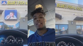 BlueFace Visits His First Business That Failed And Starts New One [upl. by Yespmed]