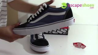 Sneakers VANS Old Skool Navy VD3HNVY [upl. by Onilatac]