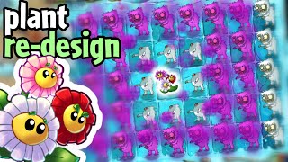 PvZ 2 Redesigned Dazey Chain  project ECLISE [upl. by Novyak]