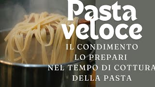 Ricetta Pasta e condimento Veloce devi provarla [upl. by Aikahc]