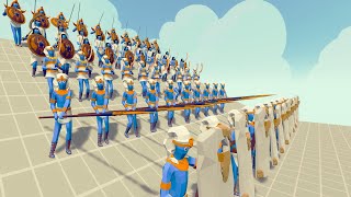 Egypt ancient VS Persian Soldiers  Totally Accurate Battle Simulator  TABS [upl. by Aynosal]