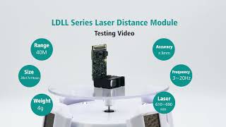 TOF Laser Distance Sensor 001mm LDLL [upl. by Yralam30]