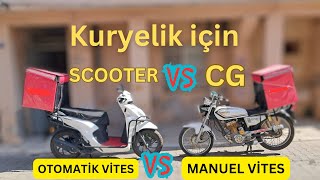 Paket KURYELİK Atarken Scooter mu  CG mi [upl. by Muirhead]