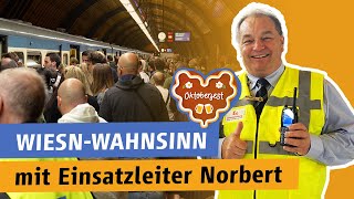 Ein Tag mit MVGGroßeinsatzleiter auf dem Münchner Oktoberfest [upl. by Eilhsa284]