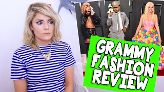 GRAMMY FASHION REVIEW  Grace Helbig [upl. by Anabel]